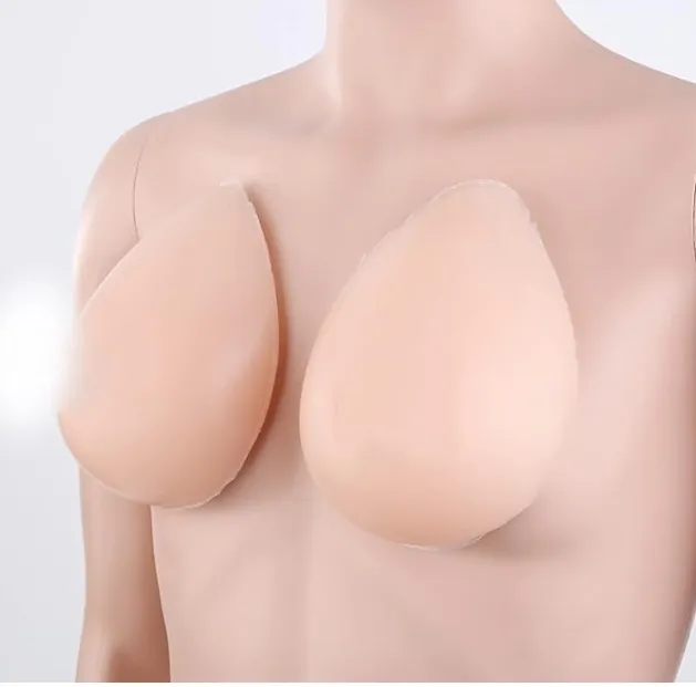 a pair of breastforms