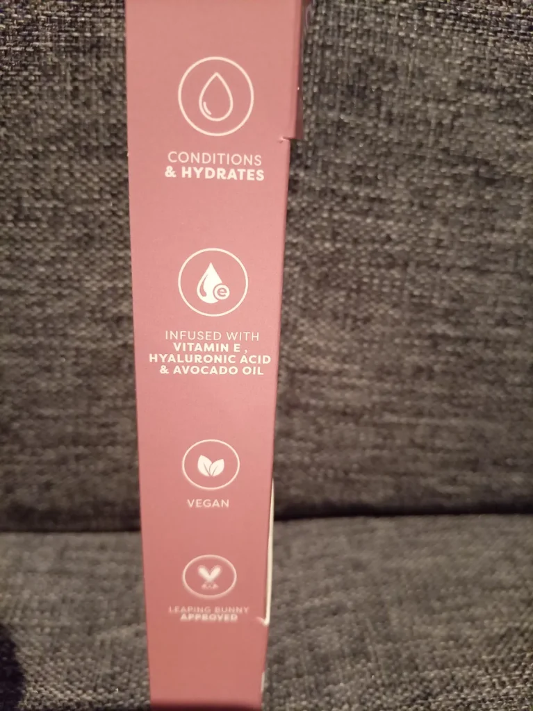 Side of profusion lip butter package